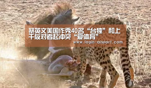 蔡英文美国作秀40名“台独”和上千反对者起冲突“爱体育”(图1) 爱体育